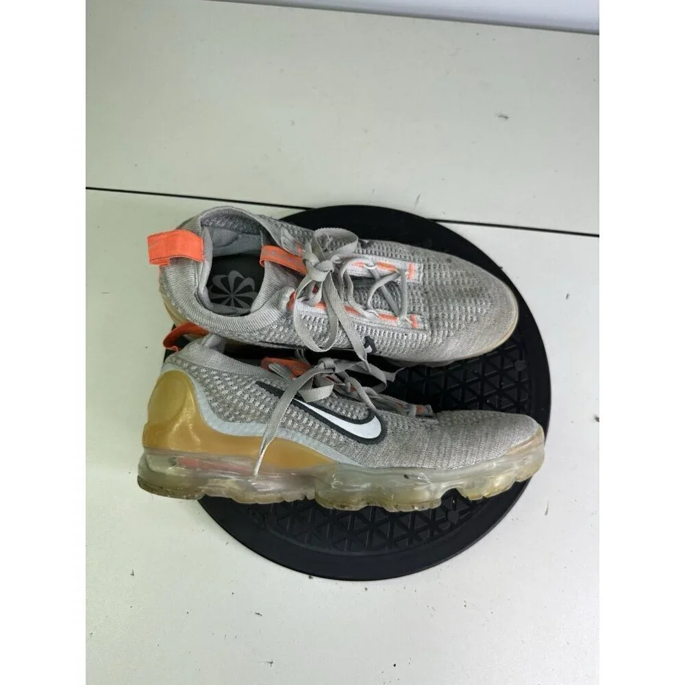 Nike Air Vapormax 2021 Flyknit GS Running Shoes DB1550 002 Sz 5.5y